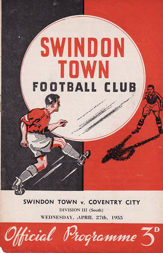 <b>Wednesday, April 27, 1955</b><br />vs. Coventry City (Home)